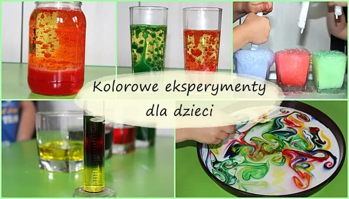 Magiczne Eksperymenty z Kolorami dla Dzieci: Proste Instrukcje